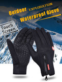 Winter Mens Women Cycling Gloves Anti-slip Motorcycle Windproof Bike Gloves Anti-shock Full Finger Mountain Bicycle Gloves