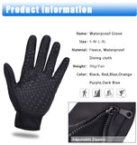 Winter Mens Women Cycling Gloves Anti-slip Motorcycle Windproof Bike Gloves Anti-shock Full Finger Mountain Bicycle Gloves