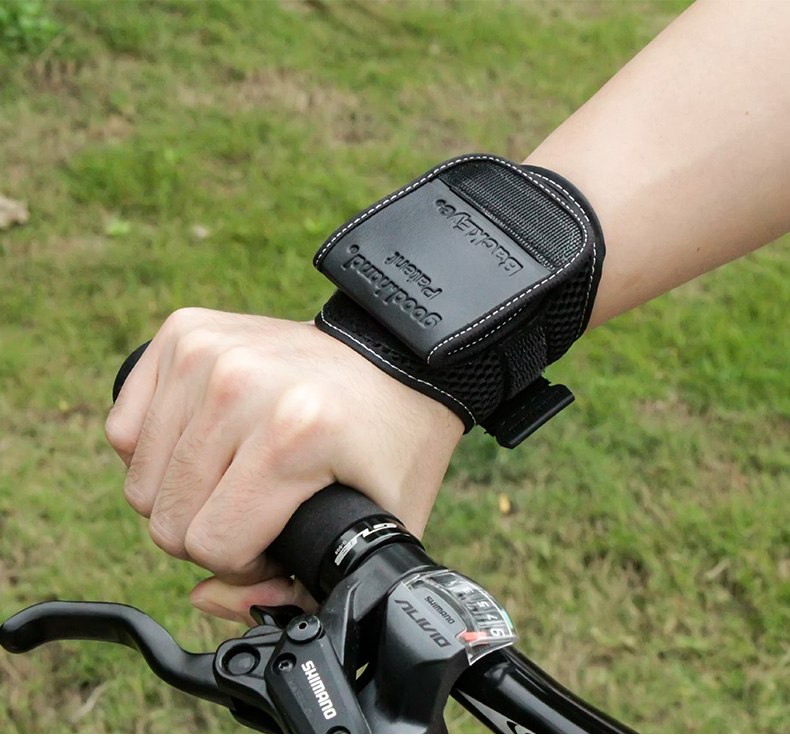 Bicycle Rear View Vision Wrist Guards Bike With Safety Reflective Mirror Riding Rearview Bike CycllingWristband Back Mirror