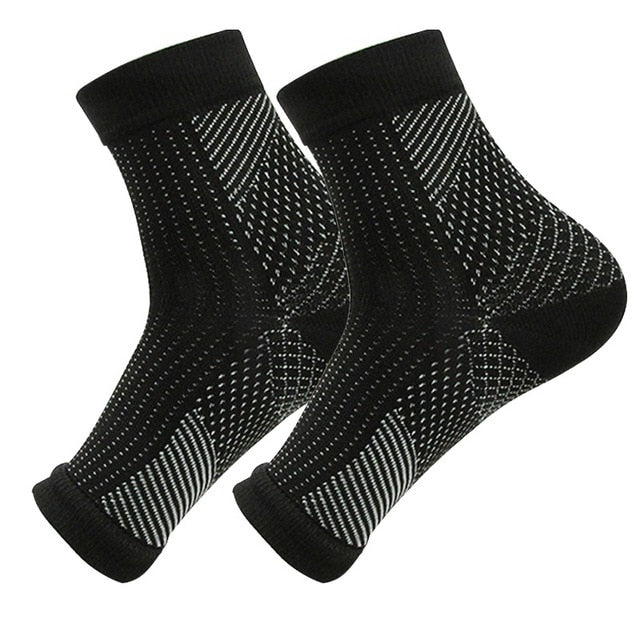 Foot angel anti fatigue compression foot sleeve Support Socks Men Brace Sock DropShipper